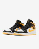 Giày Nike Air Jordan 1 Mid Laser Orange Black CV5276-107