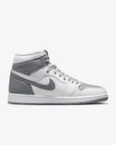 Giày Nike Air Jordan 1 Retro High OG White Stealth 555088-037