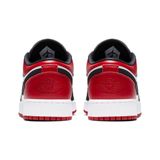 Giày Nike Air Jordan 1 Low Bred Toe (GS) 553560-612