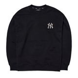 Áo MLB Monogram Logo Overfit Sweatshirt New York Yankees 3AMTM0124-50BKS