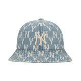 Mũ MLB Monogram Denim Domehat New York Yankees 32CPHM011-50U