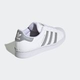 Giày Adidas Superstar Silver Metallic J GZ4274