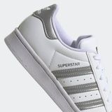 Giày Adidas Superstar Silver Metallic J GZ4274