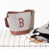 Túi MLB Basic Big Logo Canvas Bucket Bag 3ABMS072N-43BRD