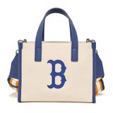 Túi MLB Big Logo Small Tote Bag B Cream 3AORS062N-43CRS
