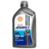 Shell Advance Ultra 10W40 ( 1Lit ) Cao Cấp Nhập Khẩu Cho Xe Côn Tay