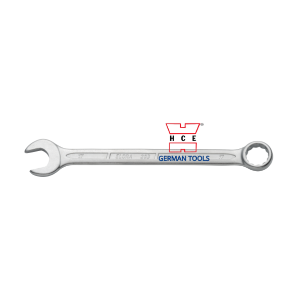 Elora Ringmaulschlüssel Form A 203-34mm – Deutscher Qualitätsschlüssel Aus Chrom-Vanadium