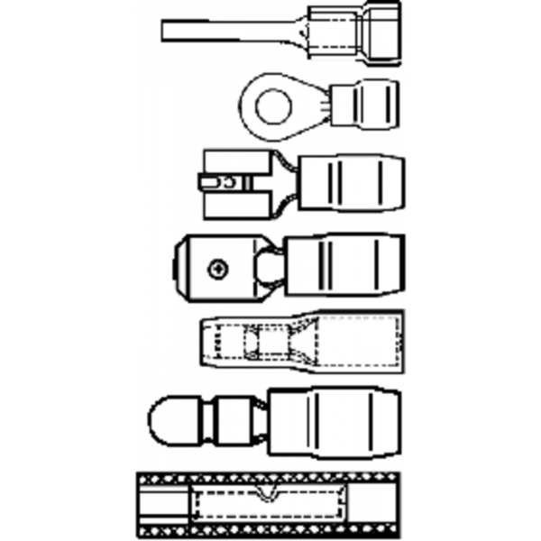  KÌM BẤM COS AWG  220mm STAHLWILLE No. 6638  66380220 