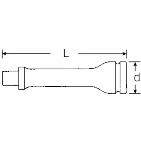  ĐẦU NỐI CHỊU LỰC  1/2''  SIZE 2  STAHLWILLE  509IMP  33010001 