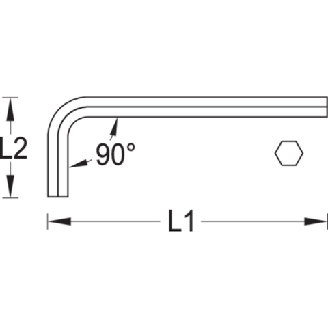  LỤC GIÁC THÂN DÀI HỆ INCH 5/16