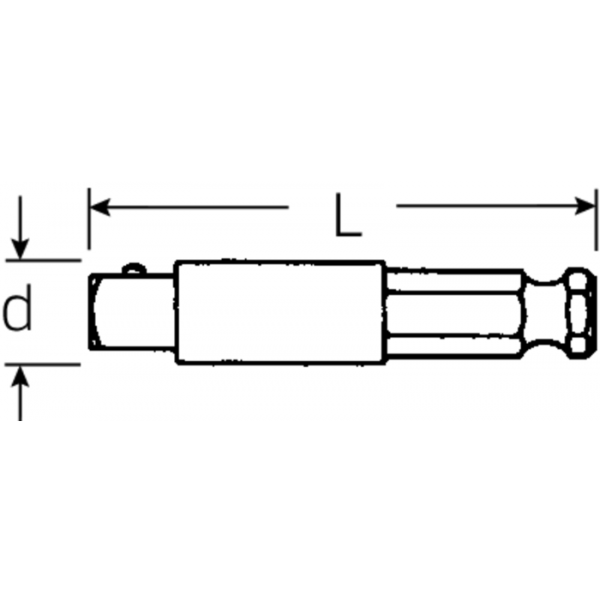  ĐẦU NỐI 1/4''  STAHLWILLE 3116/1-3316/1  31170000 