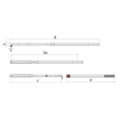  BỘ CẦN XIẾT LỰC DREMOMETER E MM GEDORE NO. 8564-03 7696060 