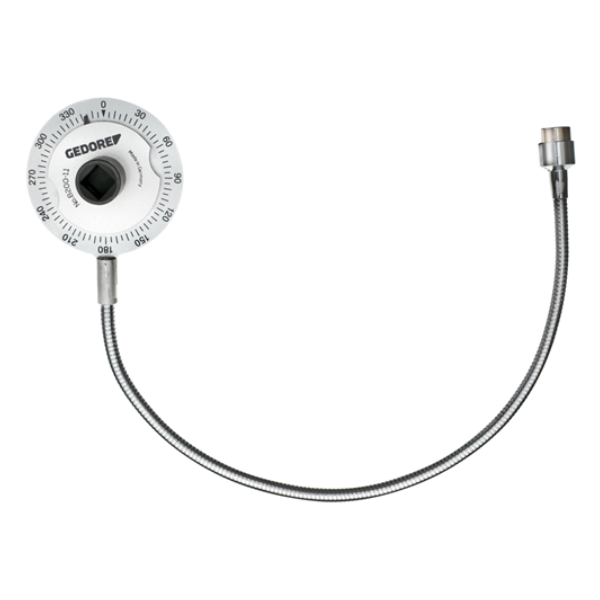 Medidor de ángulo de torsión Gedore 8200-11 de 1/2 a 0 A, ajuste 360
