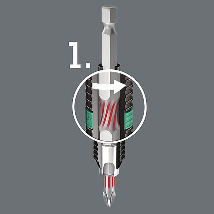  ĐẦU VÍT VUÔNG 868/4 BTZ #1x50MM WERA 05060147001 