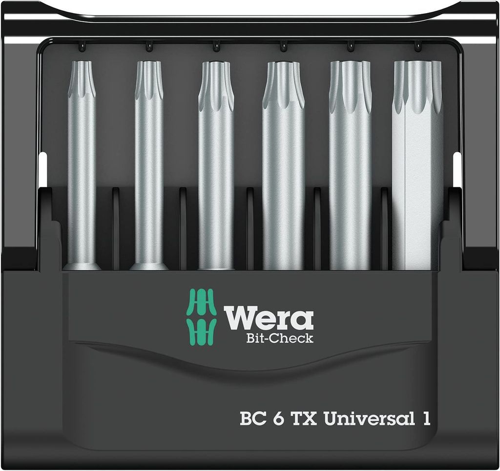  BỘ ĐẦU VÍT BÔNG 6 CHI TIẾT UNIVERSAL 1 SB WERA 05073637001 