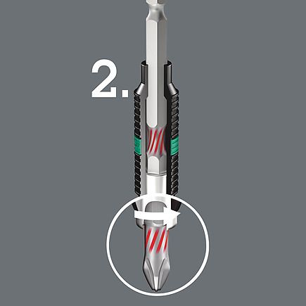  ĐẦU VÍT VUÔNG 868/1 BTZ #1x25MM WERA 05066445001 