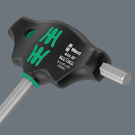  454 HF TUA VÍT LỤC GIÁC TAY CẦM CHỮ T  3.0x100MM WERA 05023334001 