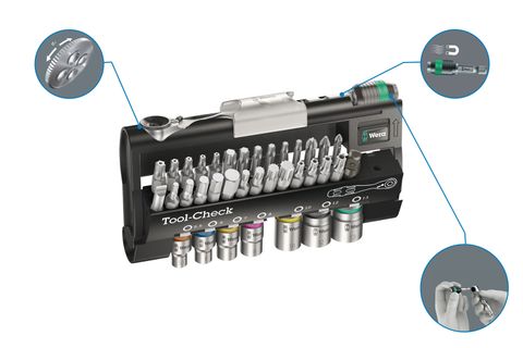  BỘ DỤNG CỤ ĐA NĂNG TOOL- CHECK AUTOMOTIVE 38PCS WERA 05200995001 