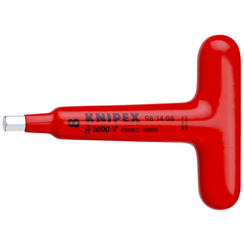  TUA VÍT LỤC GIÁC TAY CẦM CHỮ T CÁCH ĐIỆN 1000V 5MM KNIPEX 98 14 05 