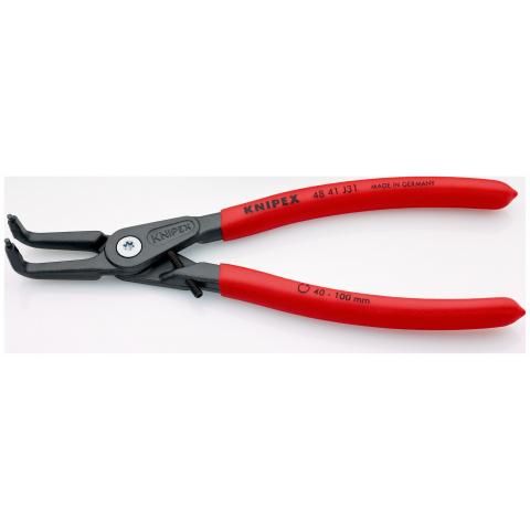  KÌM MỞ PHE TRONG MŨI CONG 90°  40-100MM 210MM KNIPEX 48 41 J31 