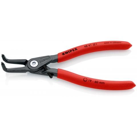  KÌM MỞ PHE TRONG MŨI CONG 90°  16-60MM 165MM KNIPEX 48 41 J21 