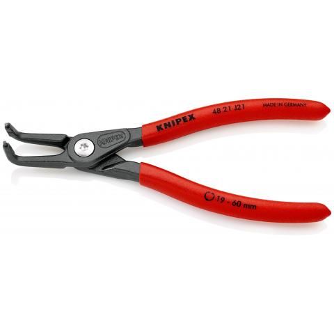  KÌM MỞ PHE TRONG MŨI CONG 90° 19-60MM 165MM KNIPEX 48 21 J21 