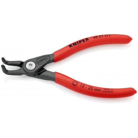  KÌM MỞ PHE TRONG MŨI CONG 90° 12-25MM 130MM KNIPEX 48 21 J11 