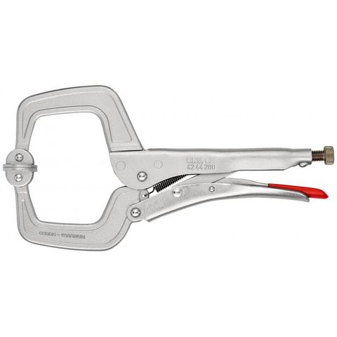  KÌM BẤM CHẾT MỎ KẸP CHỮ C 280MM KNIPEX 42 44 280 