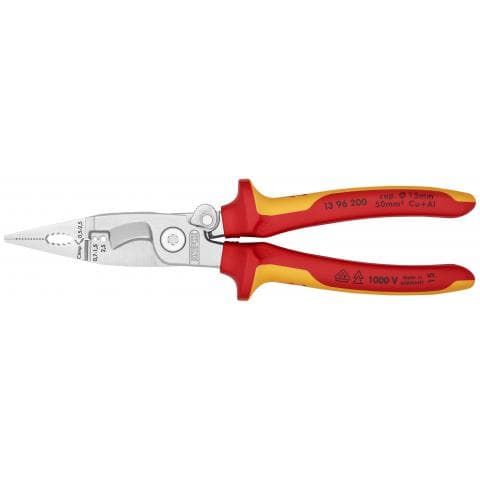  KÌM TUỐT DÂY CÁCH ĐIỆN 1000V 200mm KNIPEX 13 96 200 