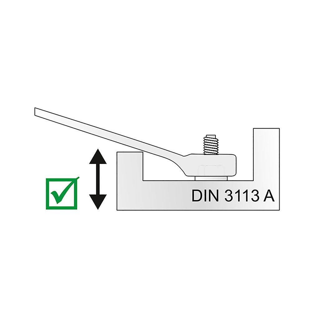  CỜ LÊ VÒNG MIỆNG HỆ MÉT DIN 3113 A MATADOR 0185 