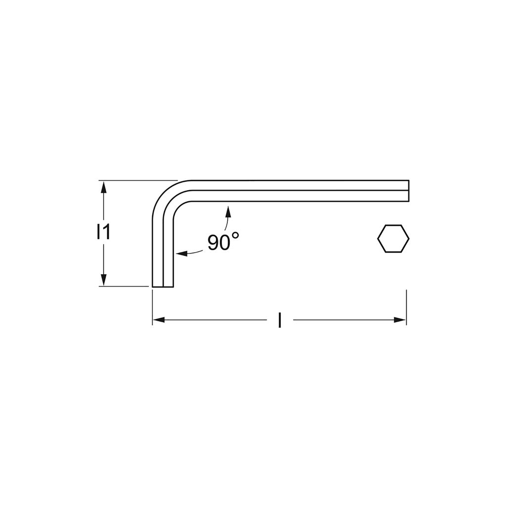  LỤC GIÁC ĐƠN L DIN 911 MATADOR 0440 