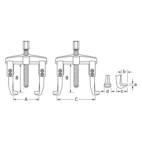  CẢO HAI CHẤU TRƯỢT CÓ THỂ XOAY ĐẦU 25-130 MM MAX.TORQUE 80 N.M MATADOR 0726 0002 