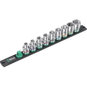  BỘ ĐẦU TUÝP MAGNETIC SOCKET RAIL C ZYKLOP SOCKET  1/2″ 9 CHI TIẾT WERA 05005480001 