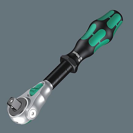  3/8'' BỘ ĐẦU TUÝP 29 CHI TIẾT 8100 SB 6 ZYKLOP SPEED RATCHET WERA 05004046001 