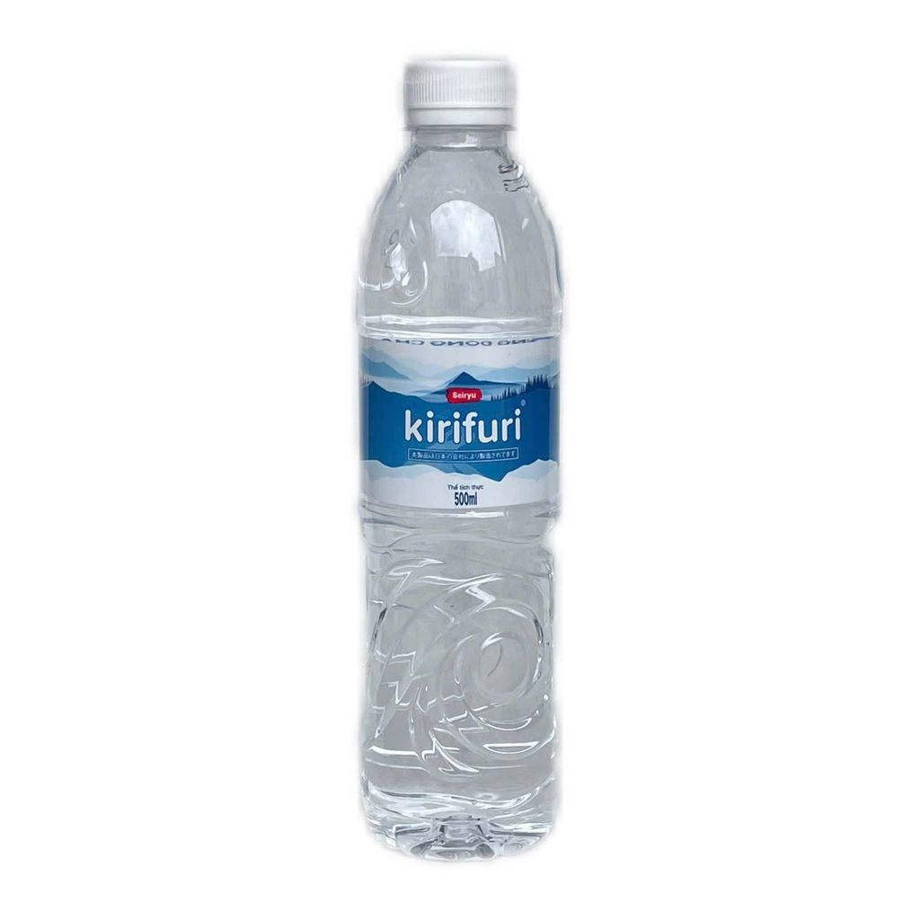 Chai nước 500ml (thùng/24 chai)(ペットボトル)