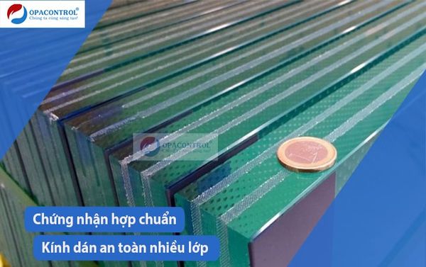  Chứng nhận hợp chuẩn kính dán/kính dán an toàn nhiều lớp theo TCVN 7364-1:6:2018 