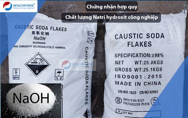  Chứng nhận hợp quy về chất lượng Natri hydroxit công nghiệp - QCVN 03A:2020/BCT 