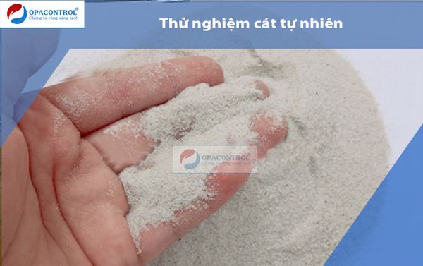  Thử nghiệm cát tự nhiên- Thử nghiệm cốt liệu nhỏ 