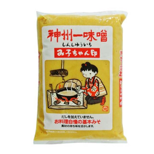 Tương Miso trắng Mikochan Miso 1kg (chay mặn dùng được)