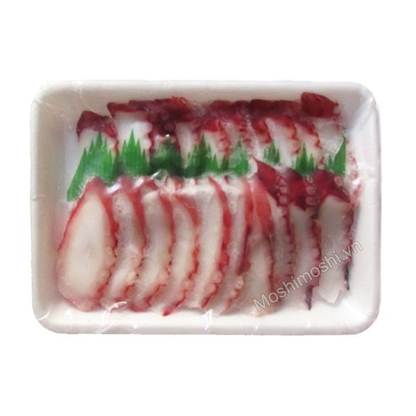 Bạch tuộc luộc sushi - khay 160g