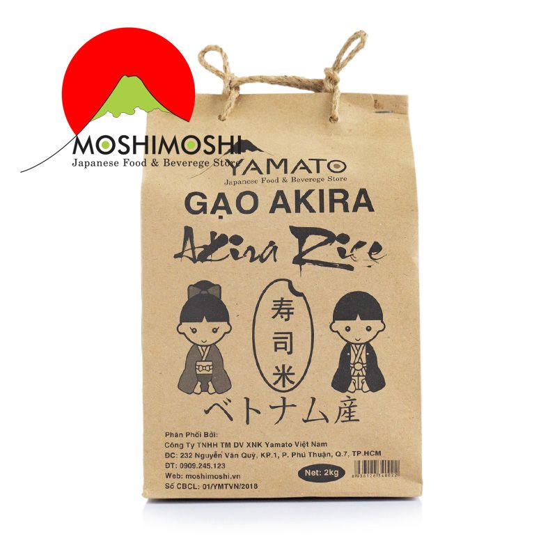 Gạo Nhật Bản Akira Rice 2Kg