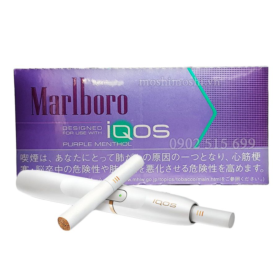 Điếu thuốc lá Marlboro IQOS Heets Tím Việt Quất (1 Cây - 200 điếu)