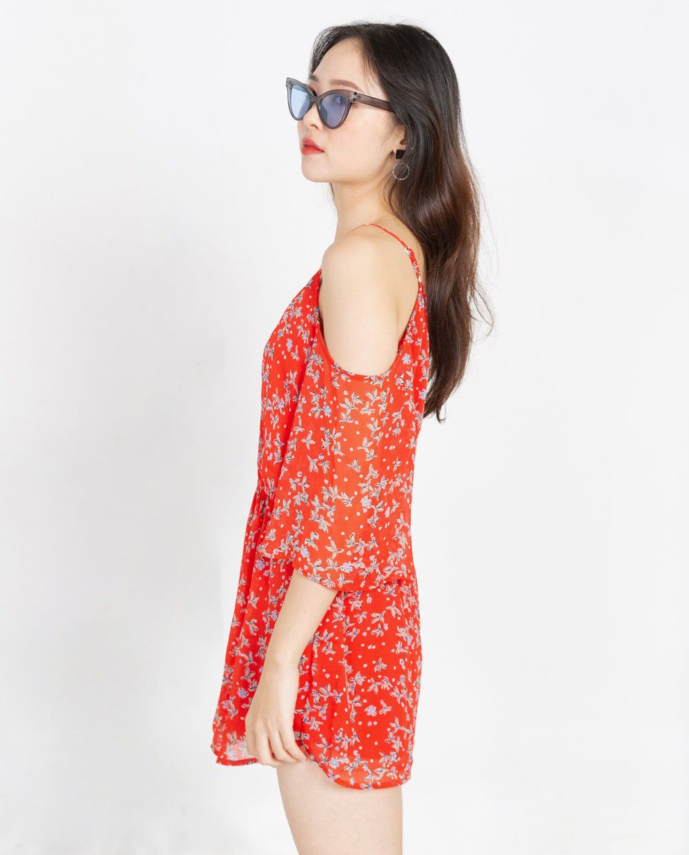  Jumpsuit tay lở 