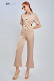 Jumpsuit dài ngắn tay