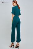 Jumpsuit dài ngắn tay