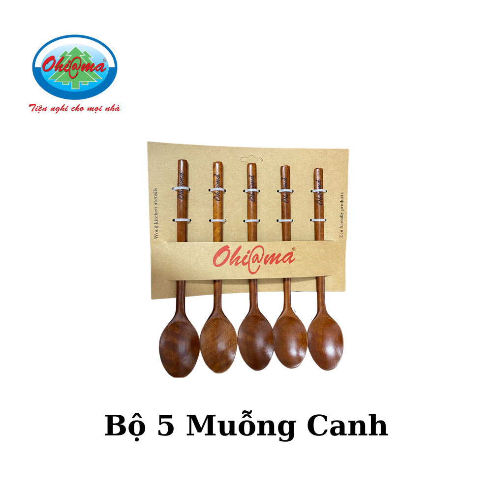  Bộ 5 muỗng canh Ohi@ma 