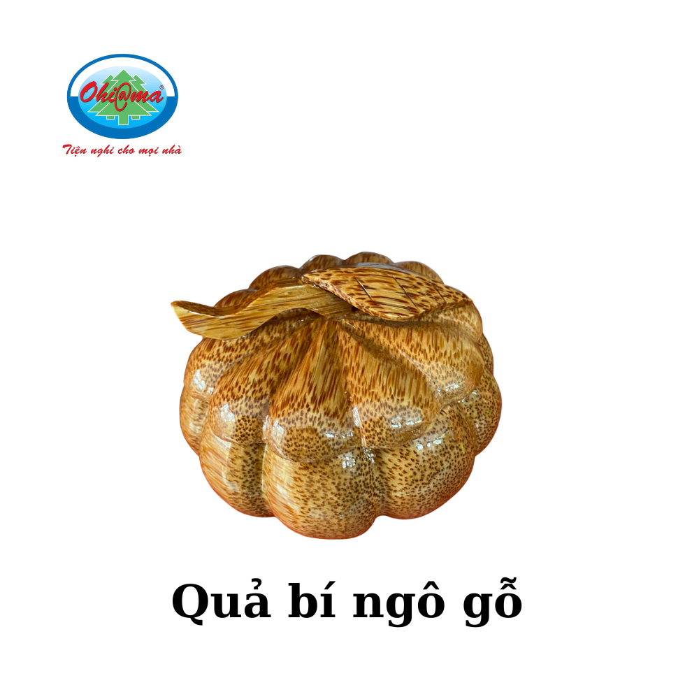  Quả bí ngô gỗ Ohi@ma 