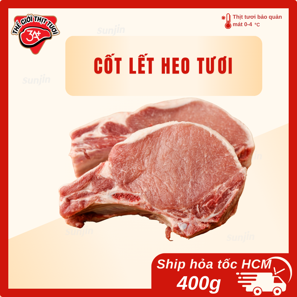 Cốt Lết Heo Tươi Sạch