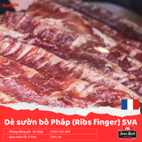 Ribs finger SVA France - Dẻ sườn bò Pháp SVA