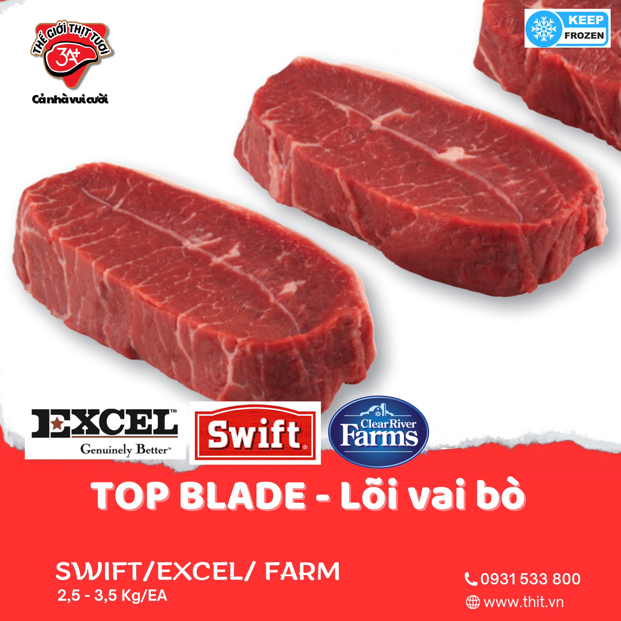 TOP BLADE - Lõi vai bò